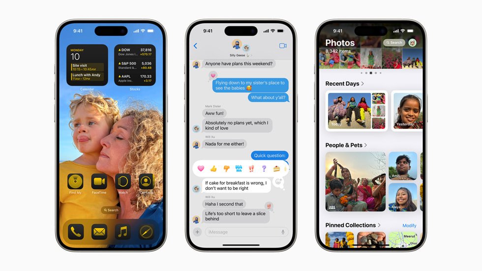iOS 18 makes iPhone more personal, capable, and intelligent than ever