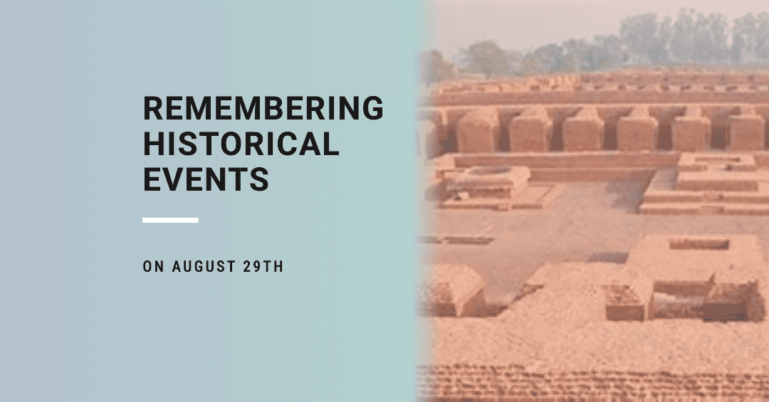 Historical events on 29 August