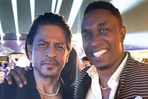 New KKR mentor Dwayne Bravo recalls Shah Rukh Khan's 'enjoy, party and win' message. Watch | Cricket News